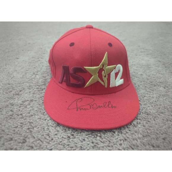 Adidas NBA All Star 2012 Snapback Hat‎ Cap Mens One Size Signed Autographed - Picture 1 of 8